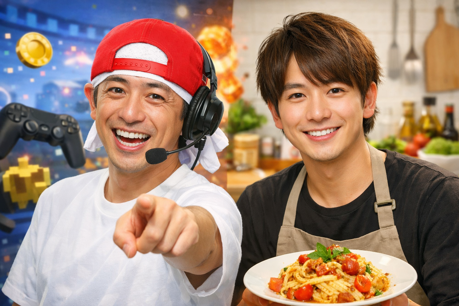 カジサックとりゅうじのYouTube活動を整理｜ゲーム実況と料理チャンネルの特徴